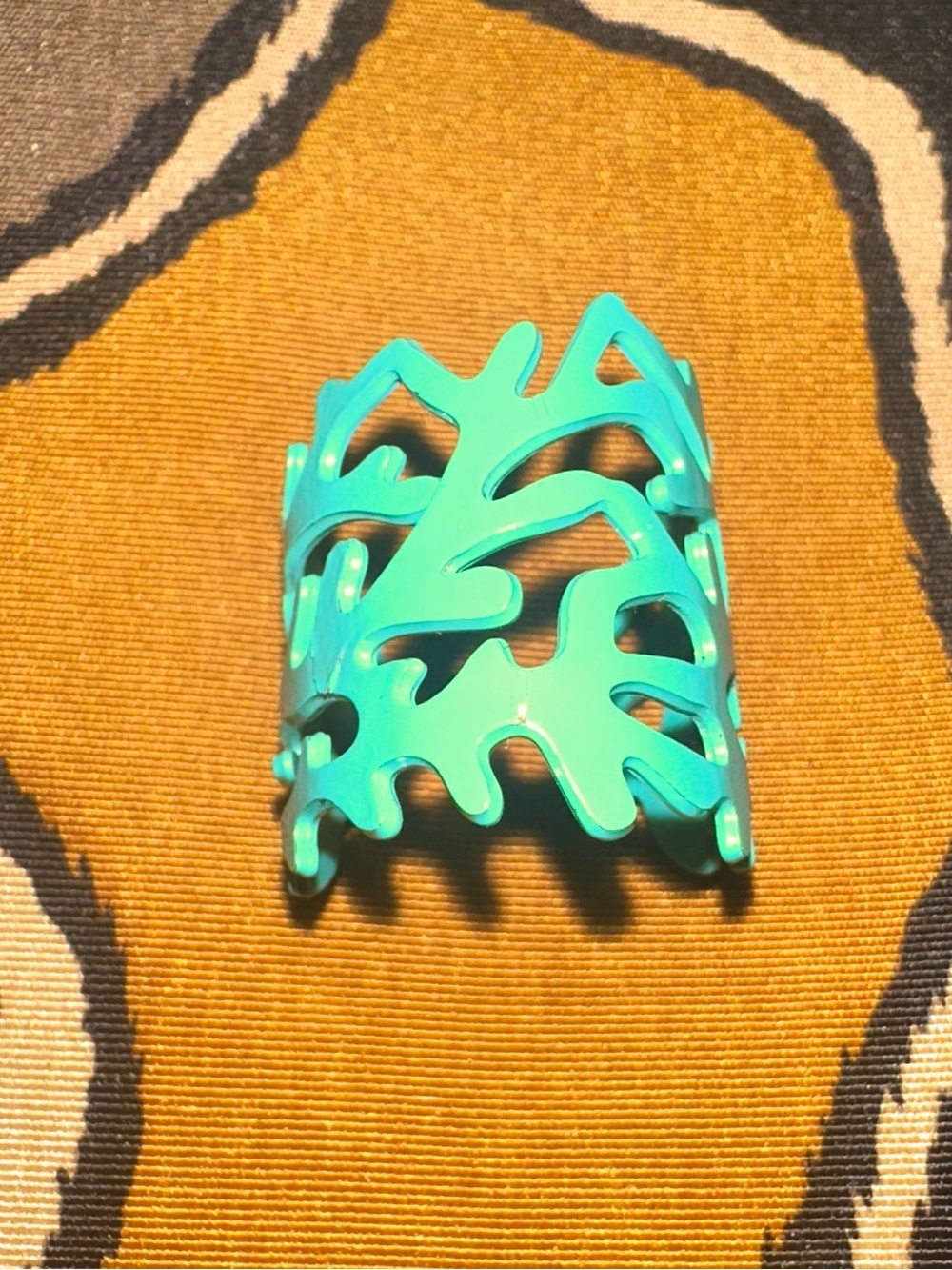 Blue Coral Ring